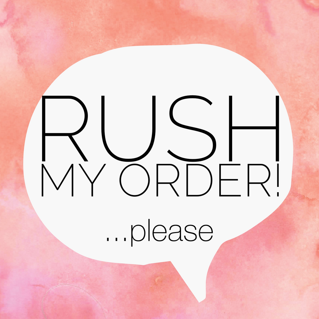 RUSH MY ORDER! - Mermaid Kisses Boutique